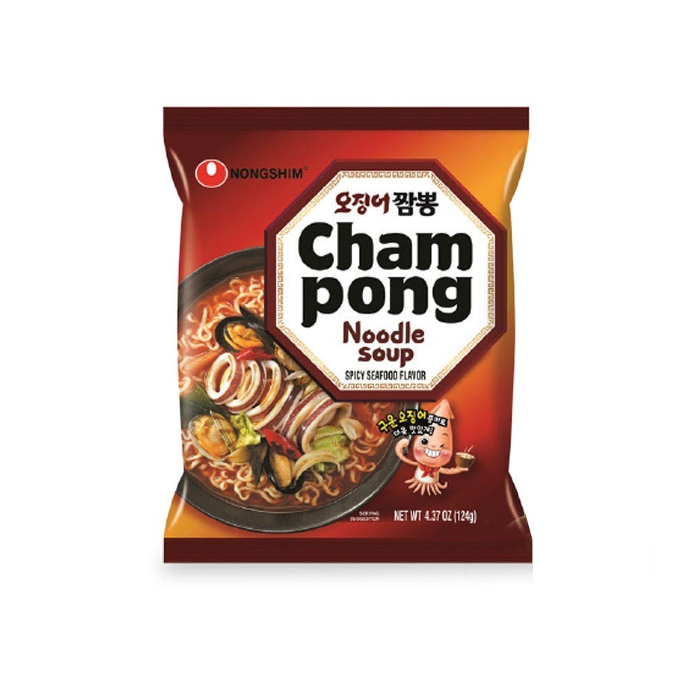 Nong Shim Instant Noodle Champong 124G